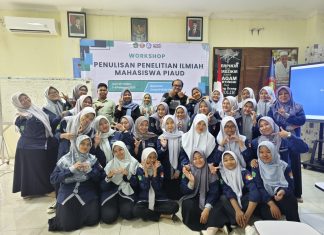 Workshop Penulisan Penelitian Ilmiah Mahasiswa Piaud